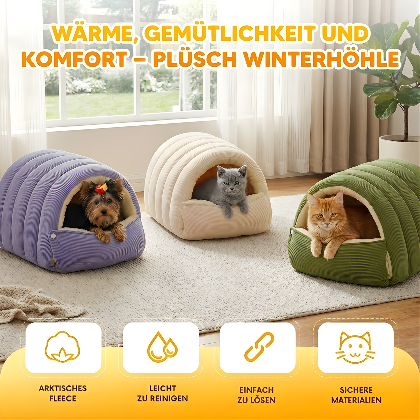 Fuer Tier Winterhöhle